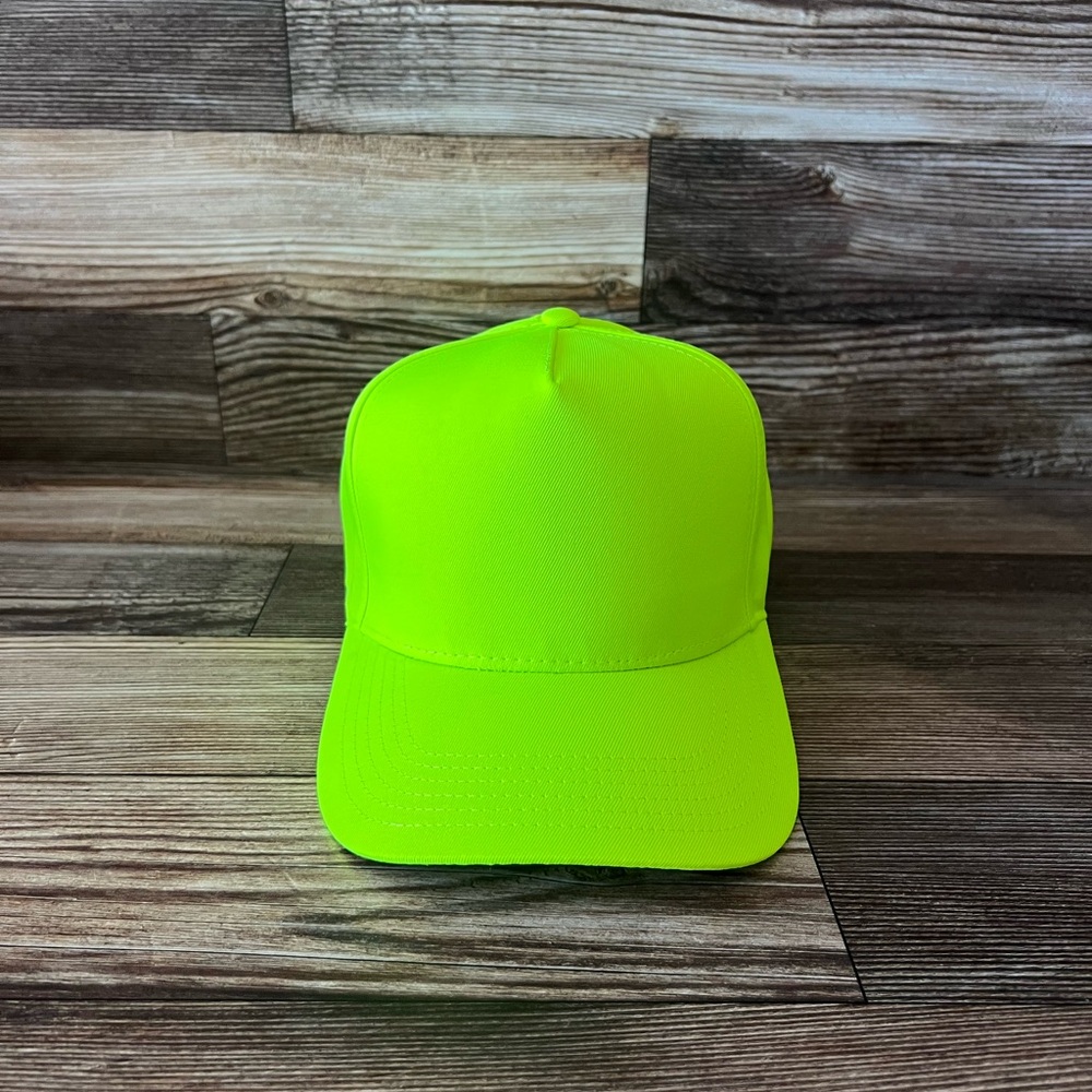 Neon Green Baseball Hat